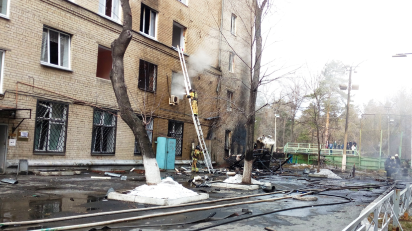 Губернатор оценил разрушения в больнице Челябинска