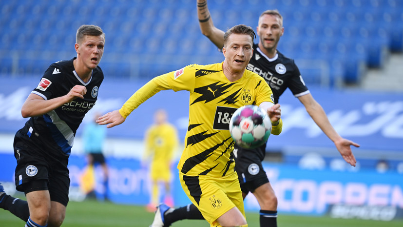 Дубль Хуммельса помог дортмундской «Боруссии» обыграть «Арминию» в матче Бундеслиги