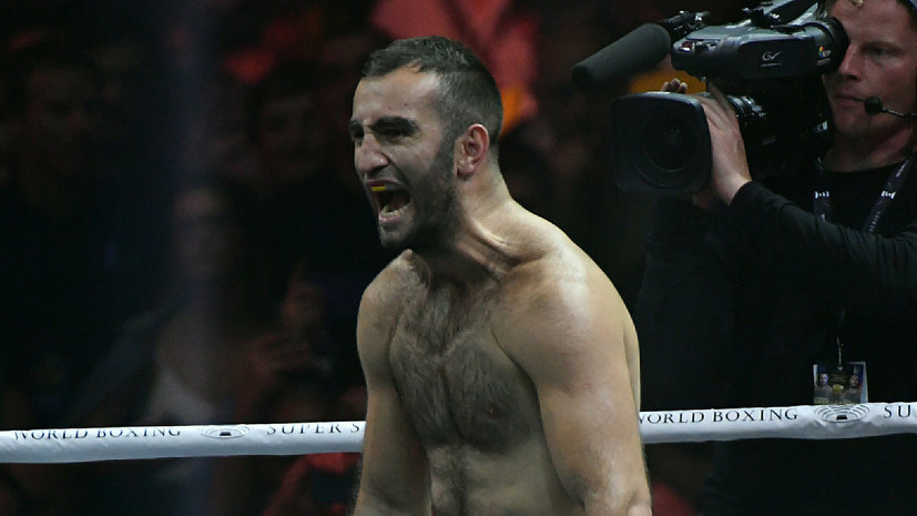 Гассиев нокаутировал Сефери в дебютном поединке в тяжёлом весе