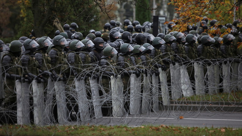 В милиции Минска подтвердили предупредительные выстрелы в воздух