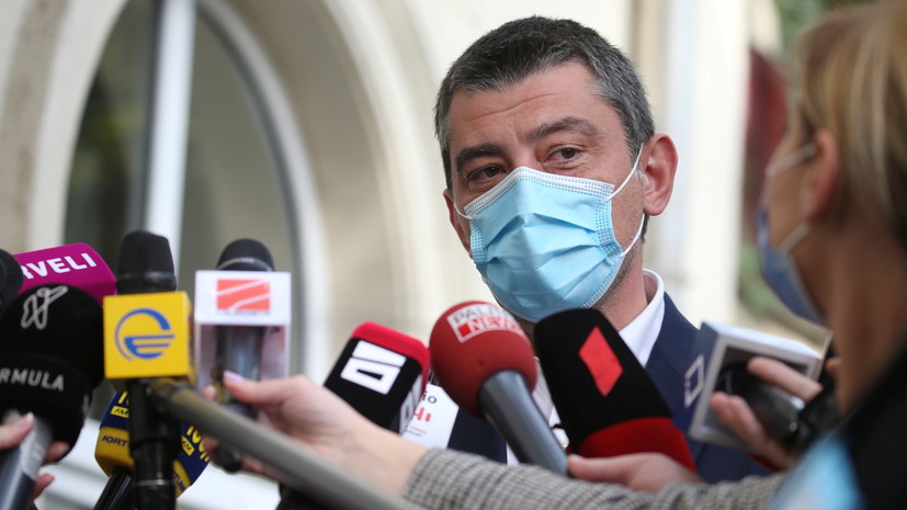 Премьер Грузии ушёл на самоизоляцию из-за коронавируса у сотрудника