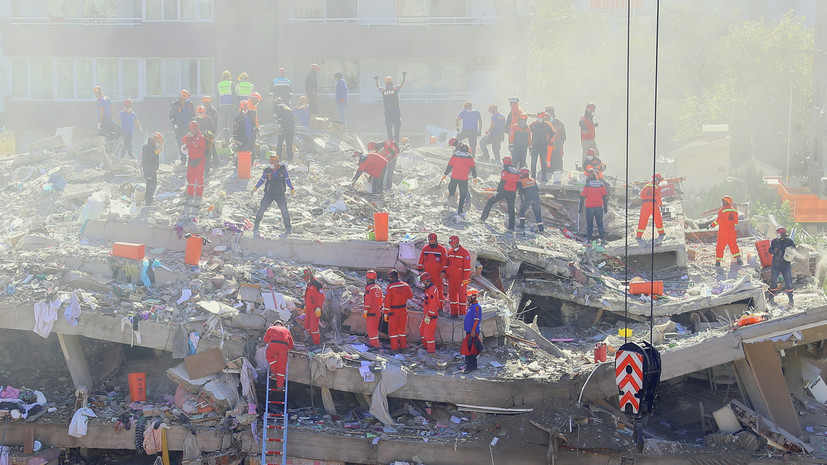 Число погибших в результате землетрясения в Турции увеличилось до 83