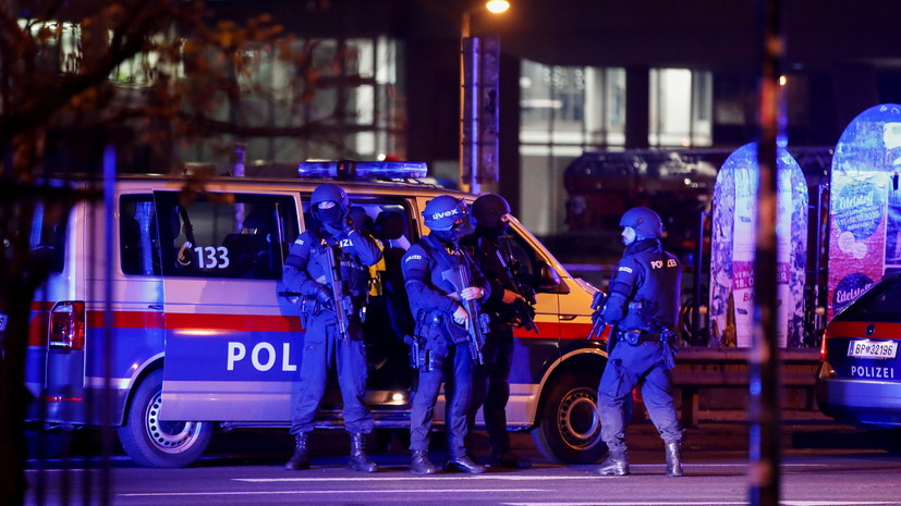 Число жертв в результате стрельбы в Вене возросло до двух