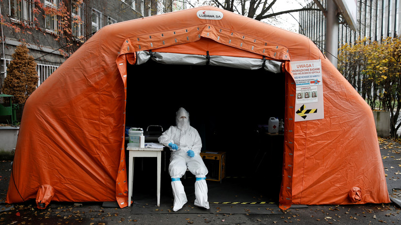 За сутки в Польше выявили более 19 тысяч случаев коронавируса