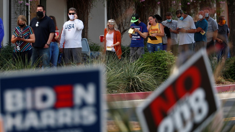 Байден лидирует на выборах в Аризоне