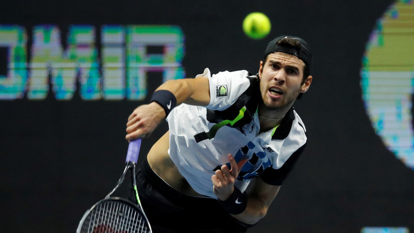 Хачанов снялся с турнира ATP в Софии