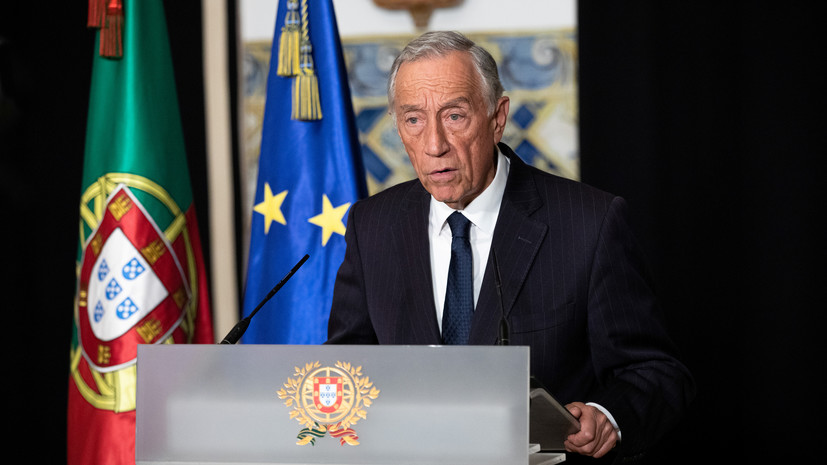 Президент Португалии призвал объявить режим ЧП в стране из-за COVID-19