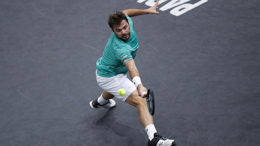 Вавринка признался, что ему непросто было обыграть Рублёва в 1/8 «Мастерса» в Париже