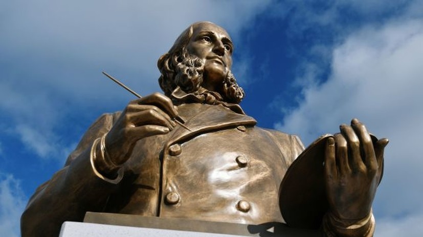 В аэропорту Симферополя открыли памятник Айвазовскому