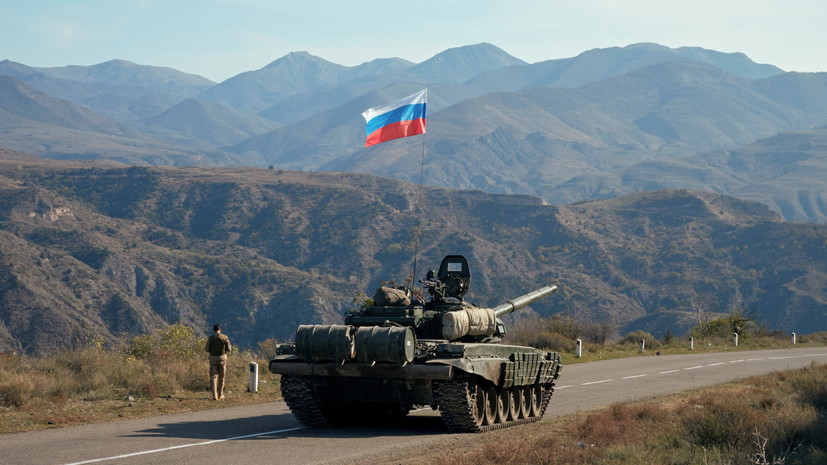 Российские миротворцы начали отслеживать ситуацию в Карабахе