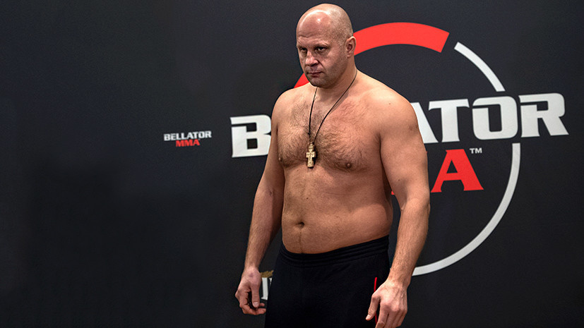 Вердум не договорился с Bellator и не будет драться с Фёдором Емельяненко