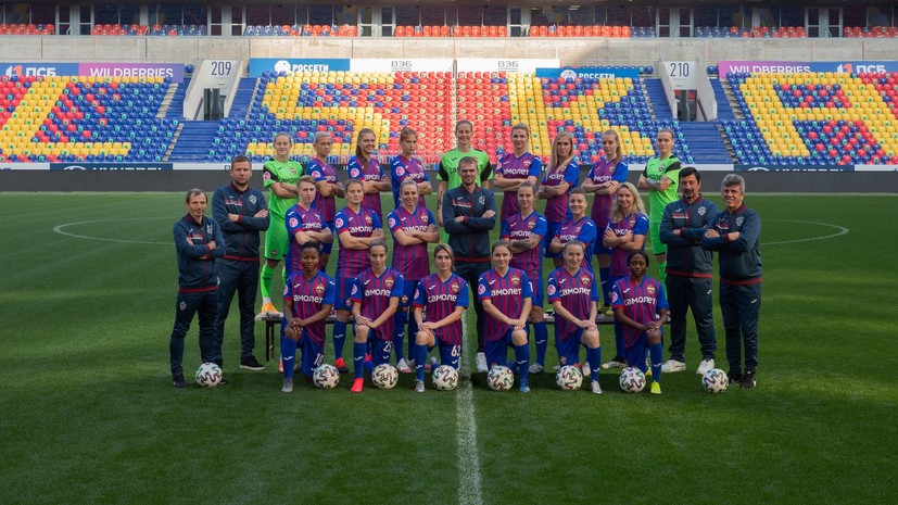 ЦСКА стал чемпионом России по футболу 2020 года среди женщин