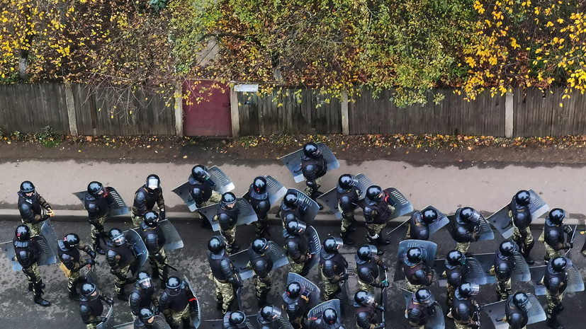Глава ГУВД Минска заявил, что с протестующими не будут «церемониться»