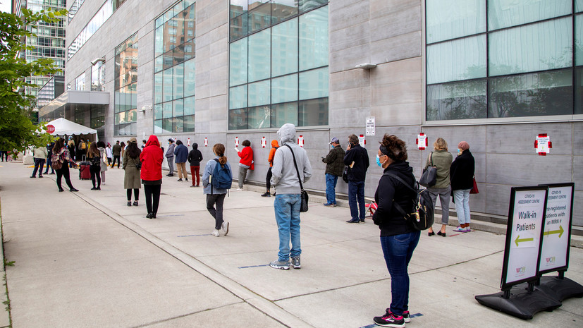 Число случаев коронавируса в Канаде достигло 306 467