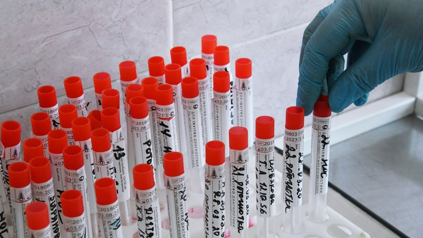 В России за сутки проведено более 577 тысяч тестов на коронавирус