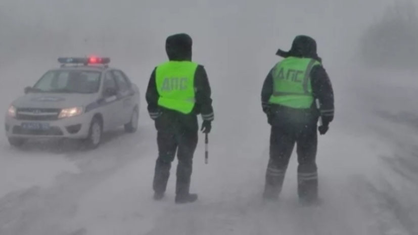 В Ставропольском крае из-за непогоды ограничено движение транспорта