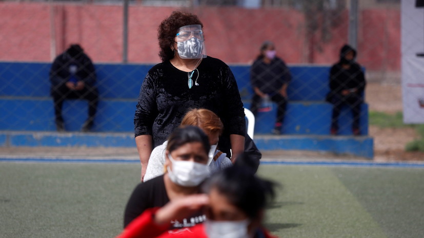 В Перу за сутки выявили 2683 случая коронавируса