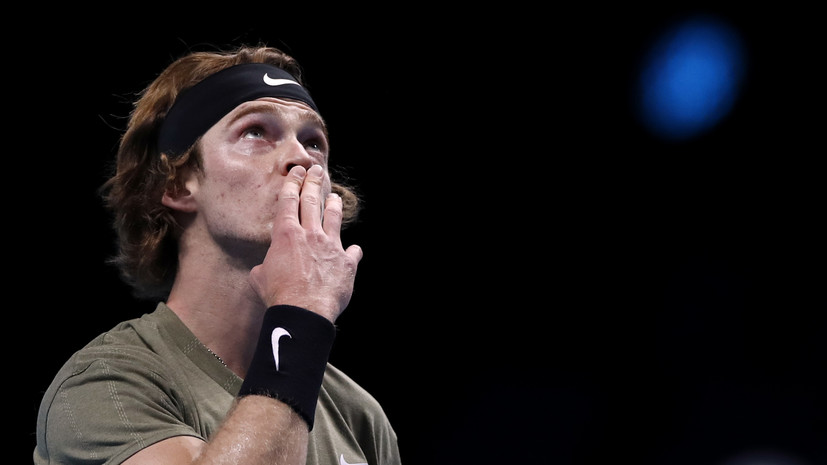 Рублёв назвал причину неудачного выступления на Итоговом турнире ATP