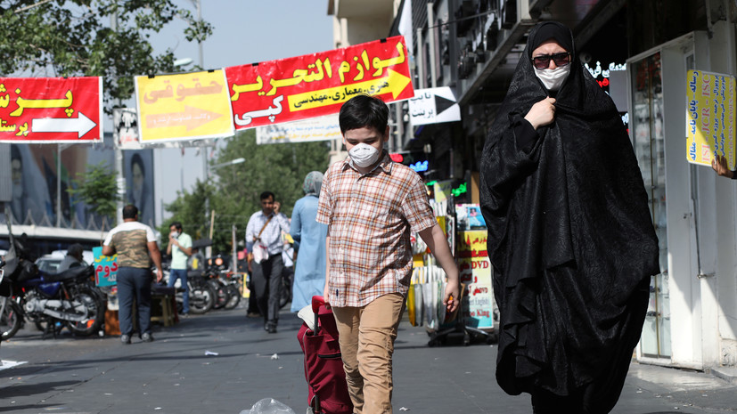 В Иране за сутки выявили почти 13 тысяч случаев коронавируса