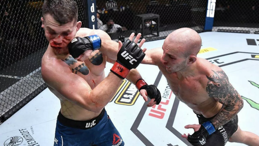 Палатников досрочно победил Коси на UFC 255
