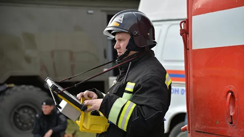 В Астрахани произошёл пожар в многоквартирном доме