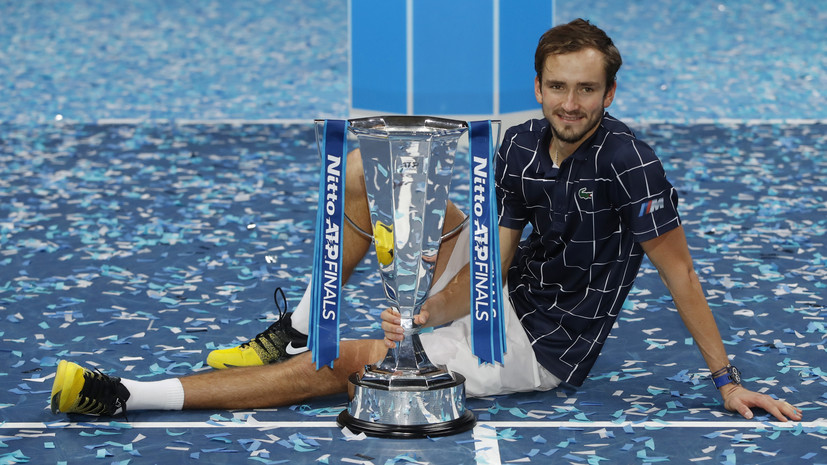 Медведев заработал более $1,5 млн призовых на Итоговом турнире ATP