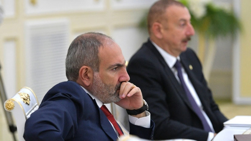 Путин провёл переговоры с Пашиняном и Алиевым