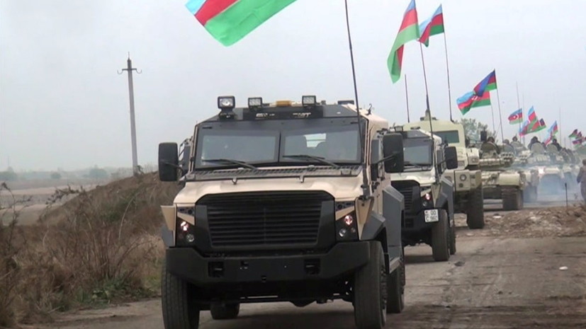 Армия Азербайджана вошла в Кельбаджарский район в Карабахе