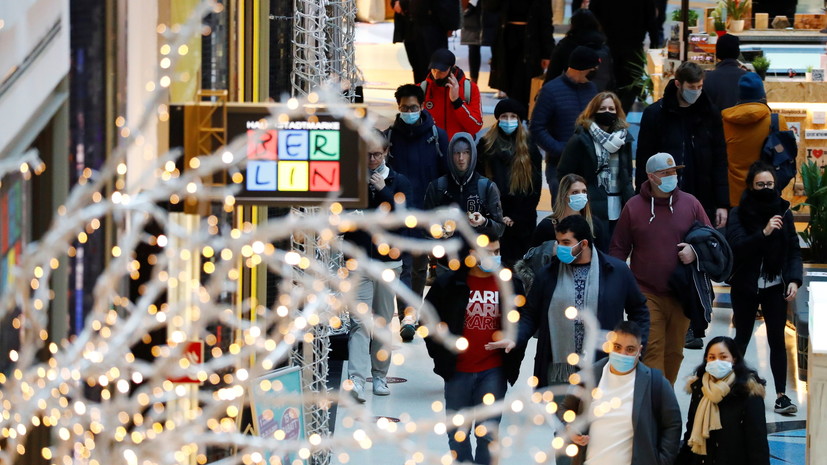 В Германии за сутки выявили более 21 тысячи случаев коронавируса