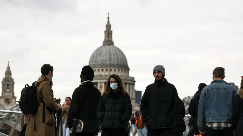 В Британии за сутки выявили более 12 тысяч случаев коронавируса