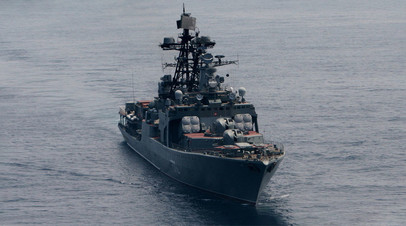 Большой противолодочный корабль ВМФ РФ «Адмирал Виноградов»