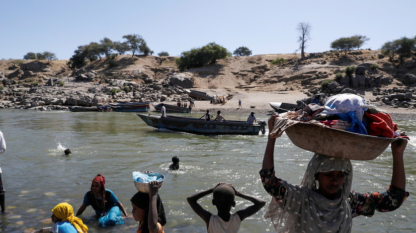 Почти 46 тысяч жителей Эфиопии бежали в Судан из-за боёв в Тыграе
