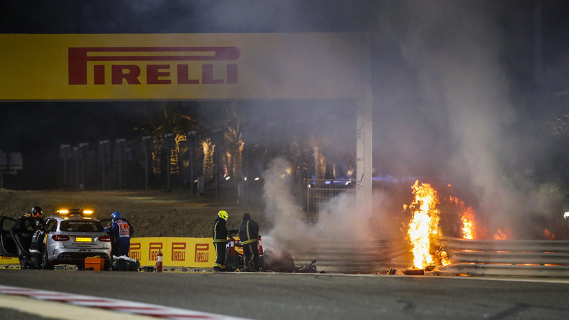 Грожана выписали из больницы после аварии на Гран-при Бахрейна