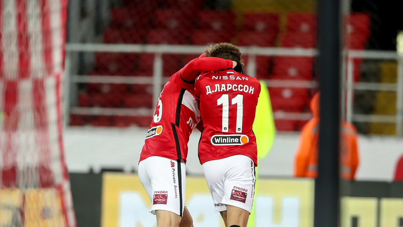 Ларссон захватил лидерство в бомбардирской гонке РПЛ