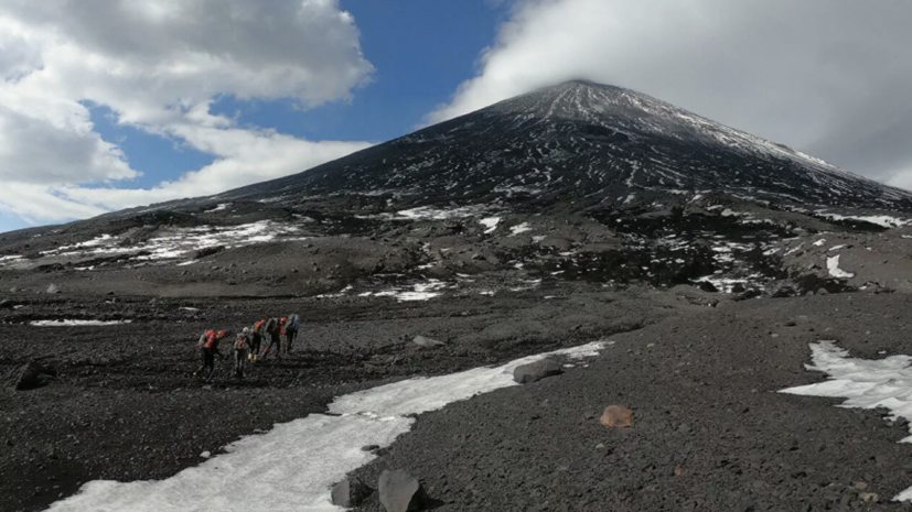 На Камчатке рассказали об извержении вулкана Ключевского