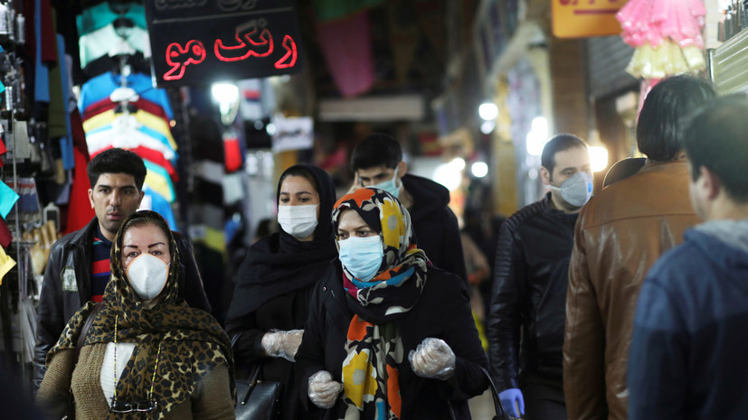 За сутки в Иране зафиксировали более 11 тысяч случаев коронавируса