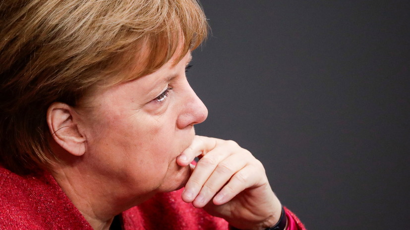 Меркель: ФРГ пока не удалось переломить ситуацию с коронавирусом