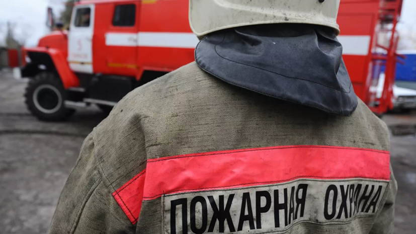 В Москве произошёл пожар в жилом доме