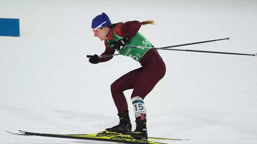 Лыжница Ступак эмоционально отреагировала на серебро на этапе КМ в Давосе