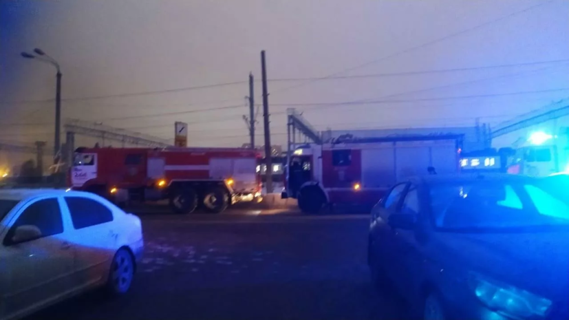 В МЧС сообщили об увеличении площади пожара на складе в Одинцове