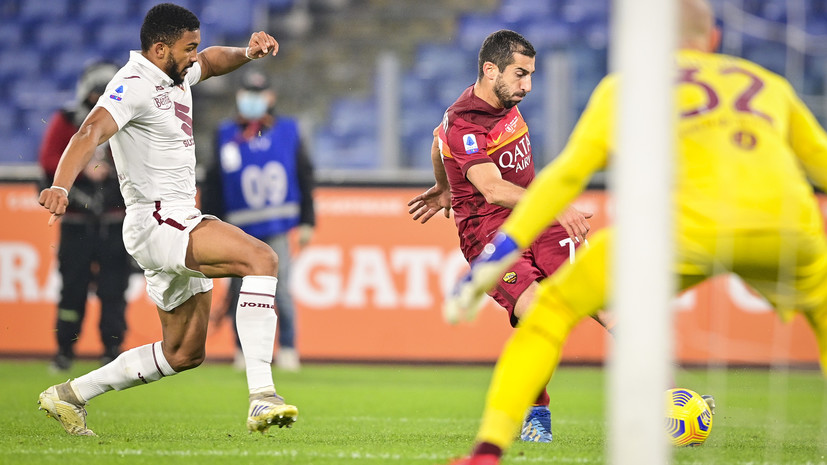 «Рома» нанесла «Торино» третье поражение подряд в Серии А