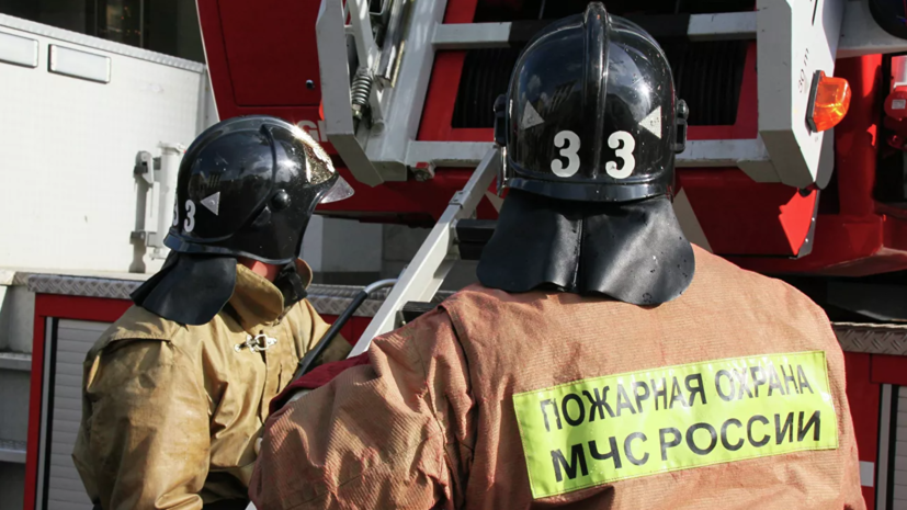 Дети не пострадали при пожаре в санатории в Ленинградской области