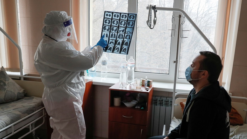 На Украине за сутки зафиксировано 7709 новых случаев коронавируса