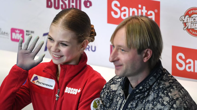 Плющенко не считает поражением третье место Трусовой на чемпионате России