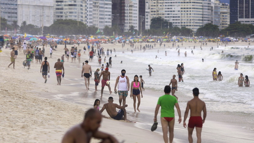 В Бразилии за сутки выявили более 58 тысяч новых случаев коронавируса