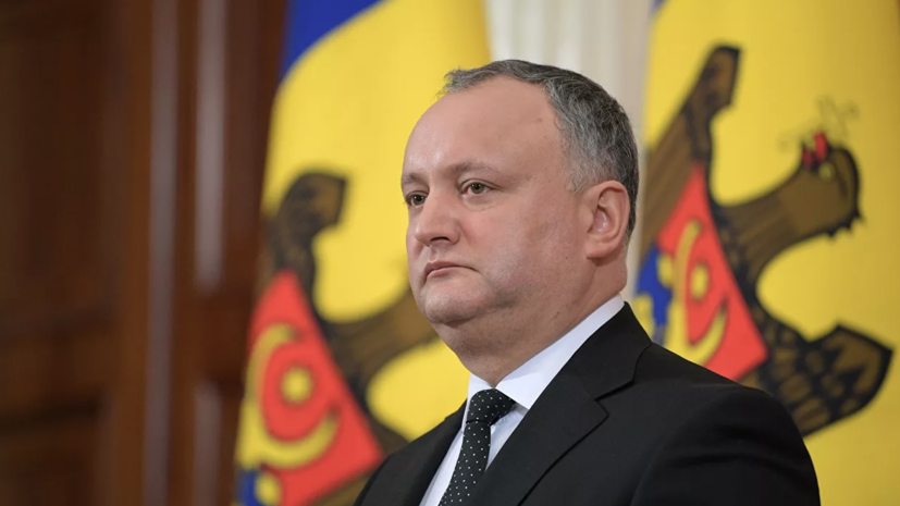 Додон снова возглавил соцпартию Молдавии