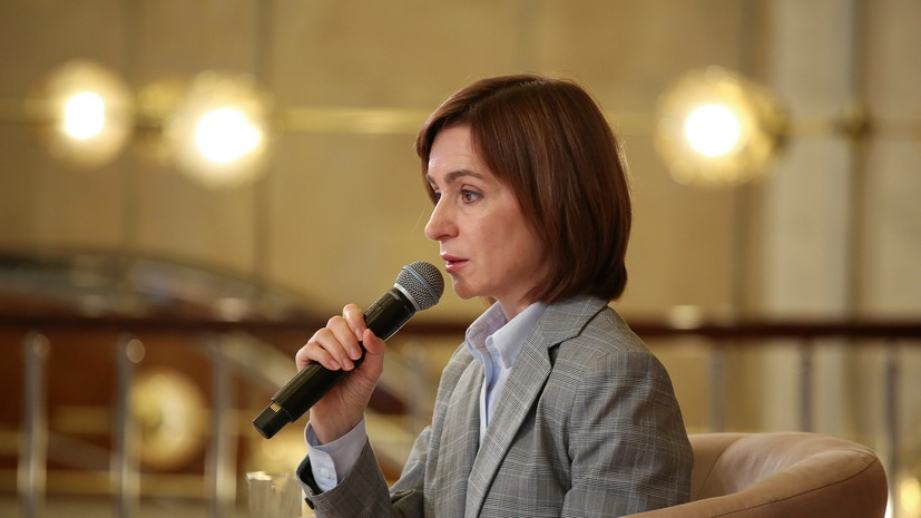 Санду назначила врио премьер-министра Молдавии