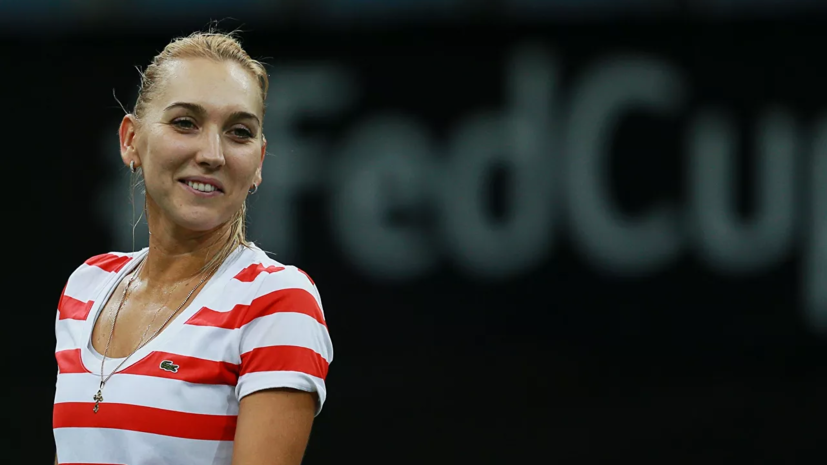 Олимпийская чемпионка Веснина объявила о возвращении в теннис