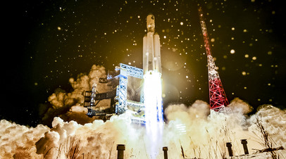 Ракета космического назначения «Ангара-А5» взята на сопровождение наземными средствами ВКС