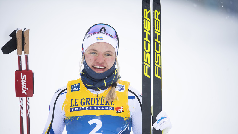 Шведская лыжница Сван выиграла спринт на «Тур де Ски»